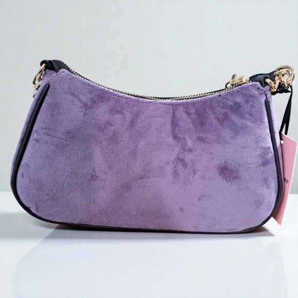 Juicy Couture Dusty Violet Chocolate Heritage Shoulder Bag NWT - Picture 12 of 12